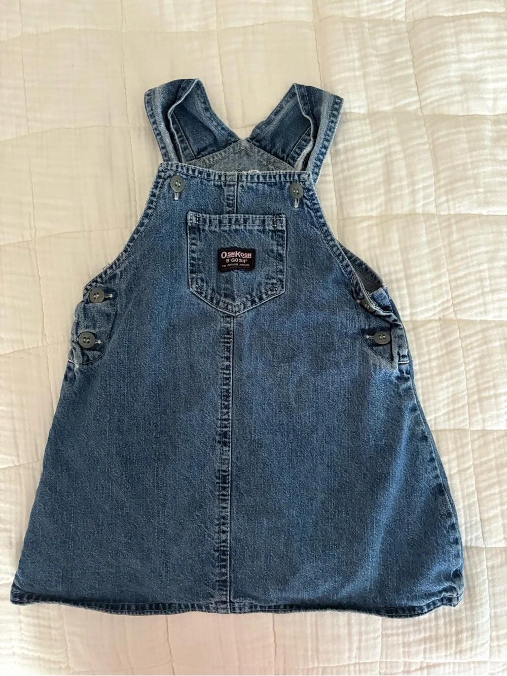 OshKosh B'gosh Denim Overalls in Blue